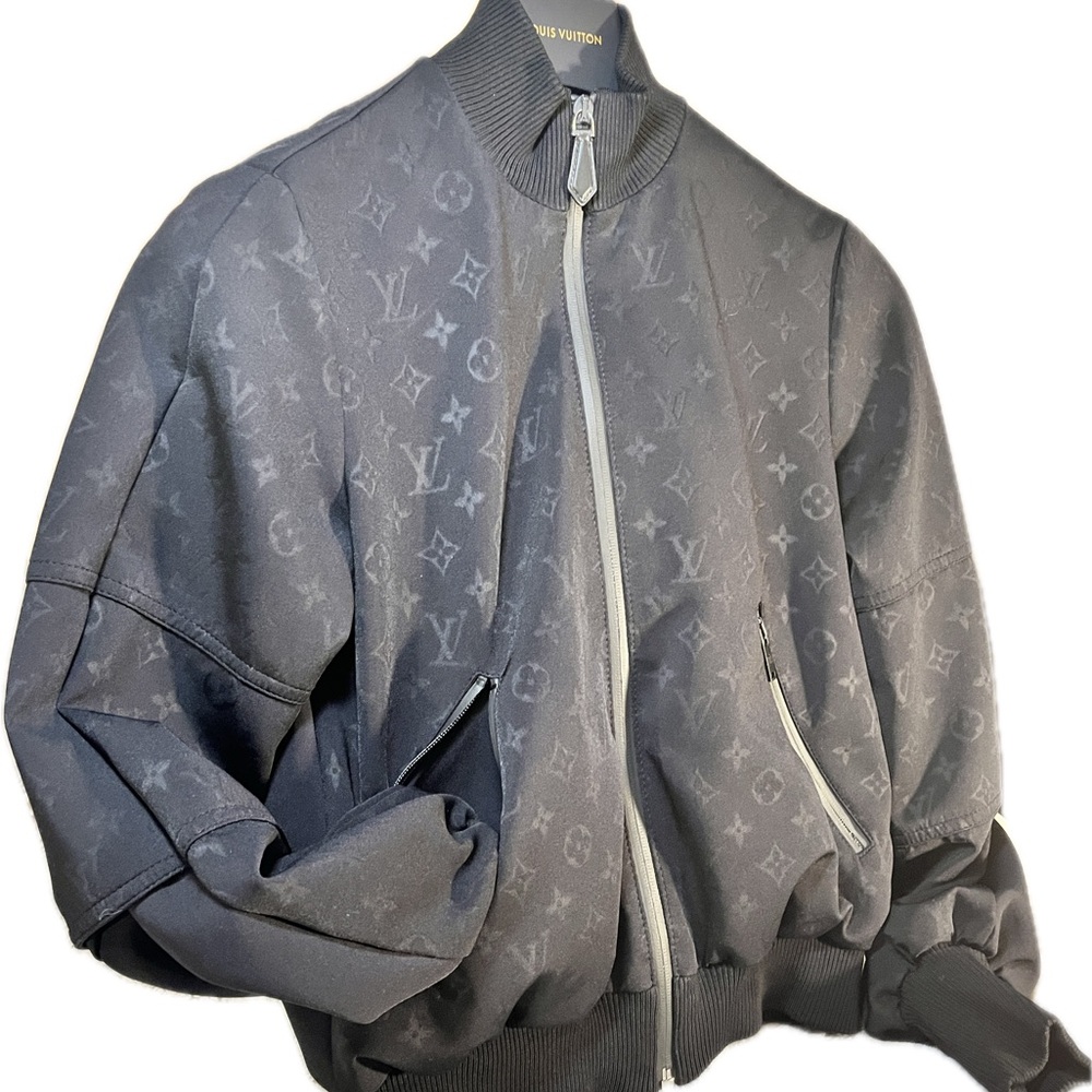 Pre-Loved Louis Vuitton Embossed Monogram Jacket –Size S (FR 34)Limited Edition